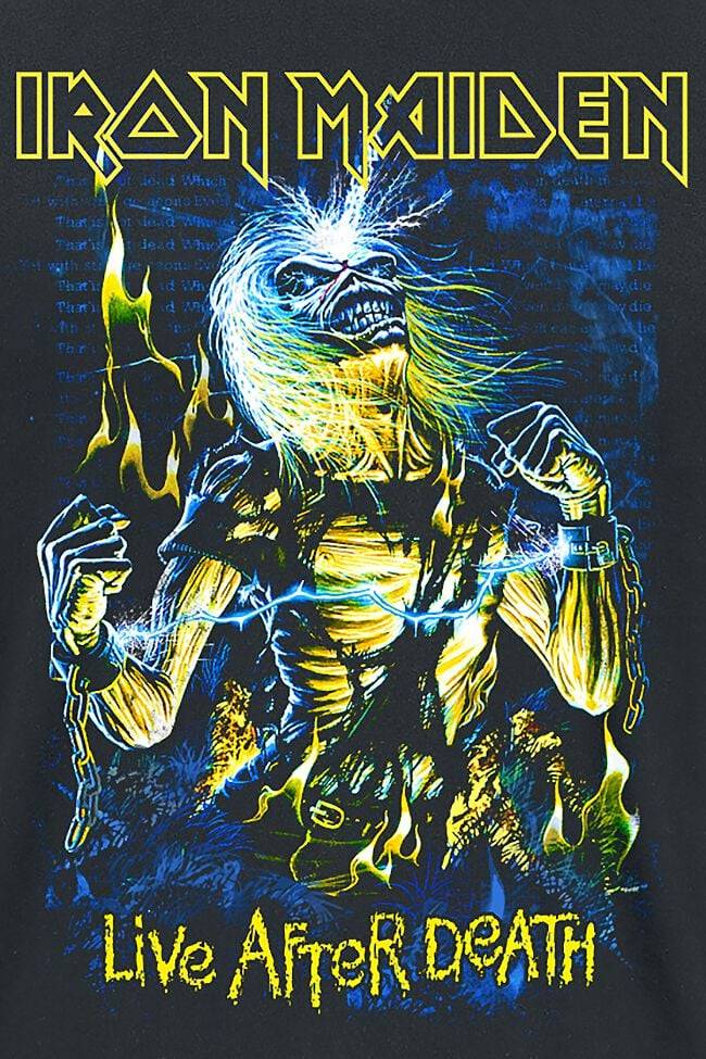 EMP "Live After Death" T-Shirt schwarz von Iron Maiden Cyber Monday