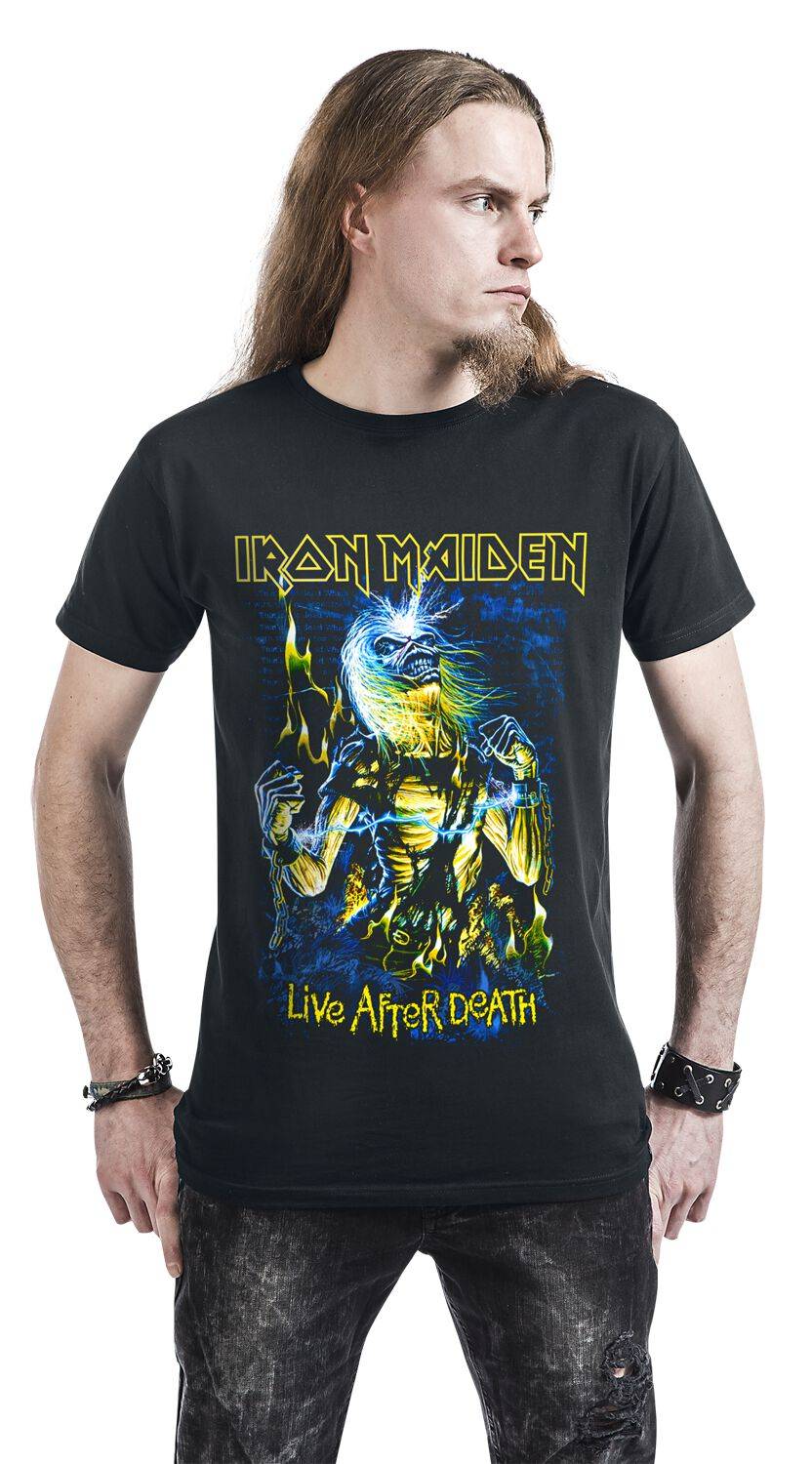 EMP "Live After Death" T-Shirt schwarz von Iron Maiden Cyber Monday
