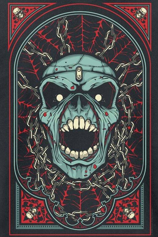 EMP "Piece Of Mind" T-Shirt schwarz von Iron Maiden Osterangebot