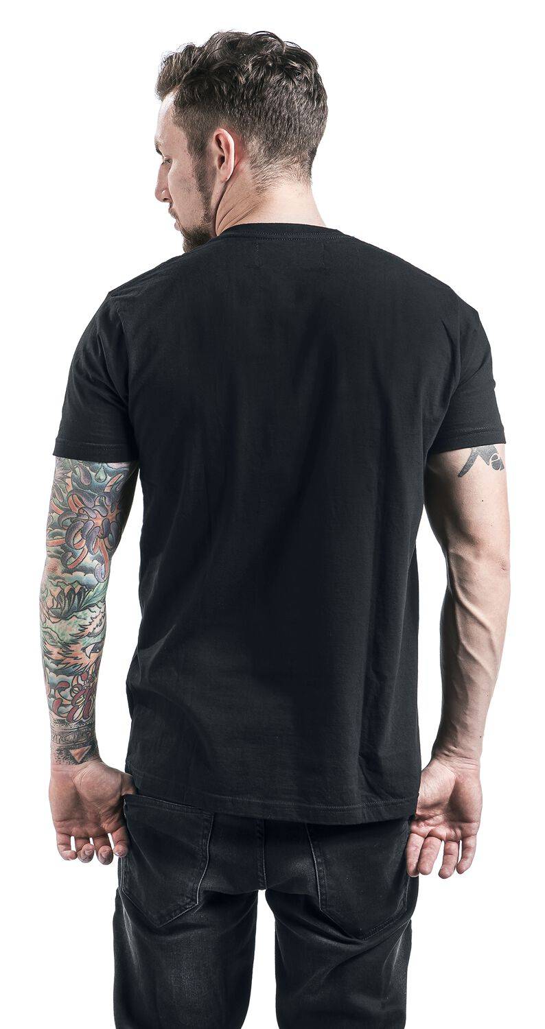 EMP "Stencil Black" T-Shirt schwarz von Red Hot Chili Peppers Muttertagsangebot