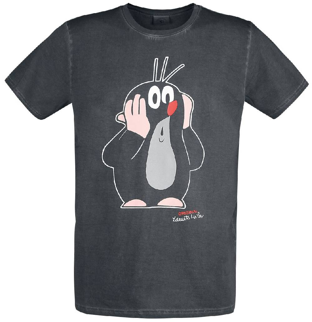 EMP "Oh Oh!" T-Shirt schwarz von Der kleine Maulwurf Valentinstagsangebot
