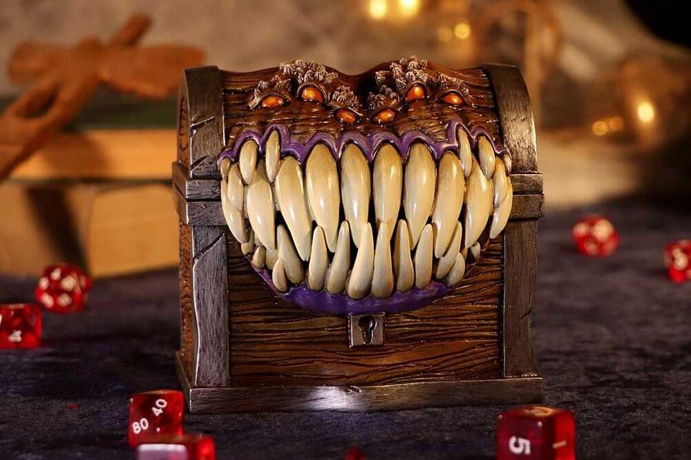 EMP "Mimic Dice Box" Aufbewahrungsbox multicolor von Dungeons and Dragons Heißer Verkauf