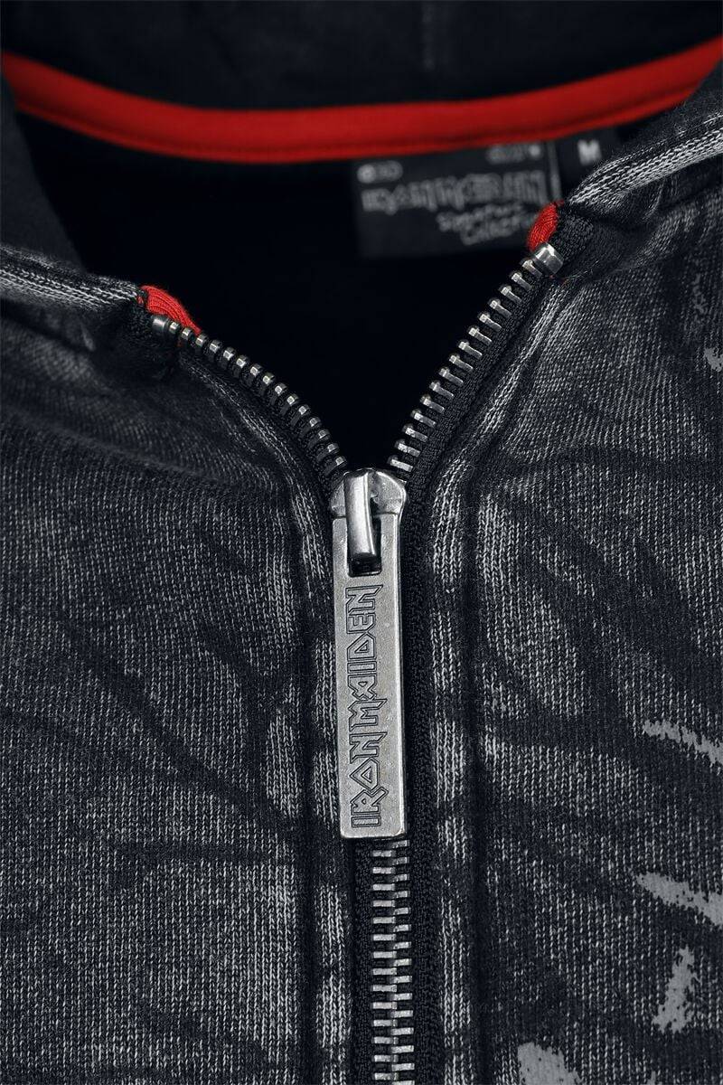 EMP "EMP Signature Collection" Kapuzenjacke grau von Iron Maiden Riesige Ersparnisse