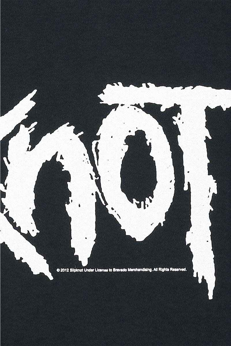 EMP "White Logo" T-Shirt schwarz von Slipknot Begrenzte Freigabe
