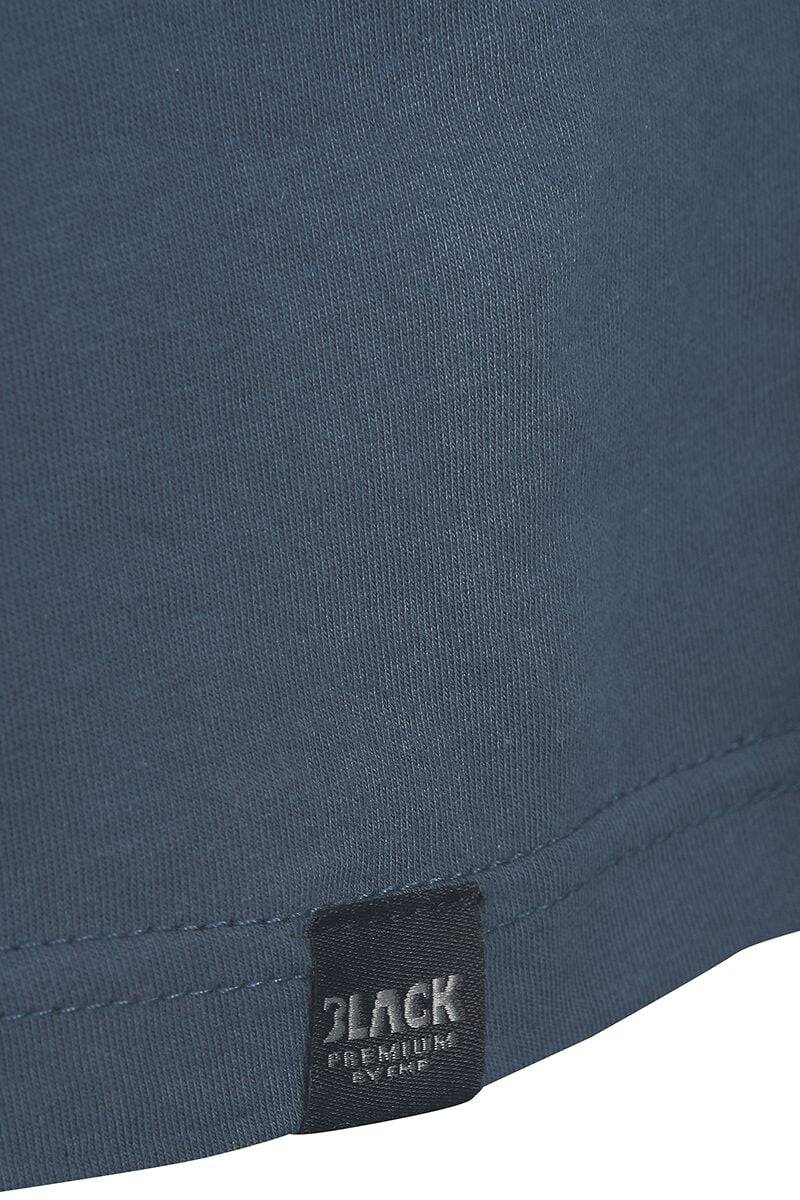 EMP T-Shirt blau von Black Premium by EMP Letzte 3 Tage