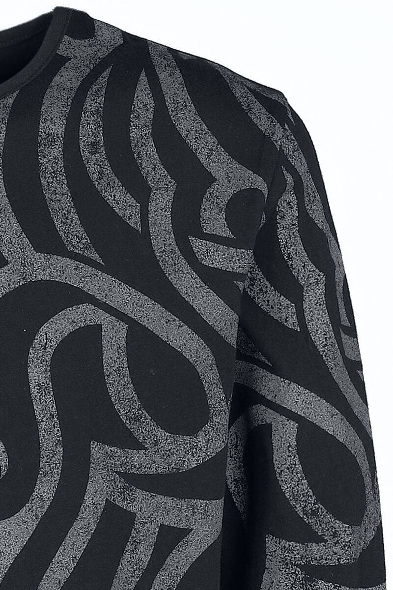 EMP Langarmshirt schwarz von Black Premium by EMP Letzter Tag