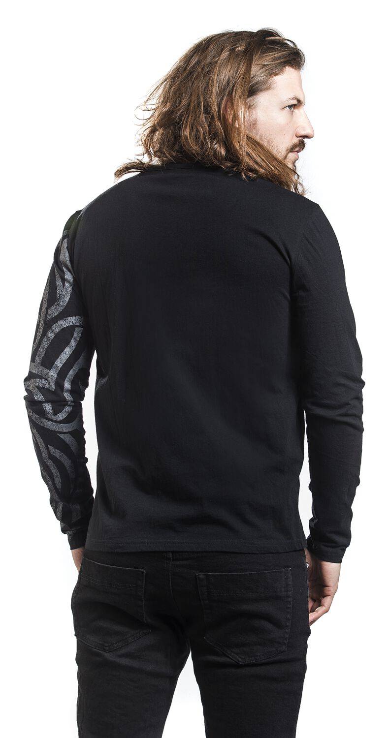 EMP Langarmshirt schwarz von Black Premium by EMP Letzter Tag
