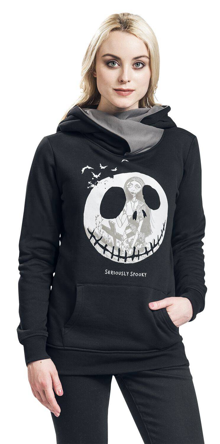 EMP "Jack Skellington & Sally - Seriously Spooky" Kapuzenpullover schwarz/grau von The Nightmare Before Christmas Outlet