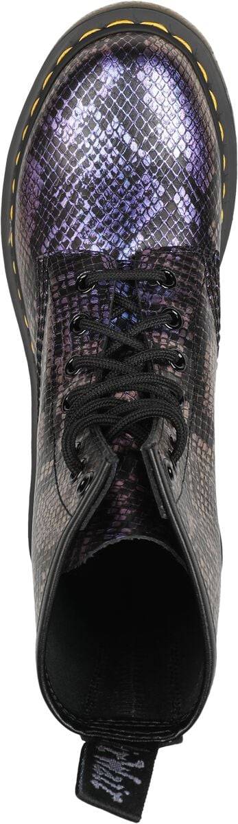 EMP "1460 - Black Blue Viper Croc Emboss" Boot schwarz/blau von Dr. Martens Verkauf