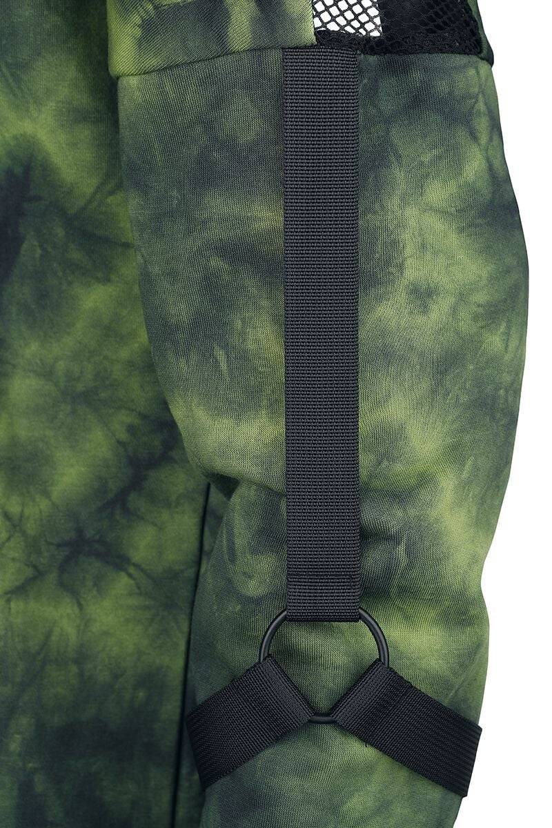 EMP "Kami Jumper" Sweatshirt schwarz/grün von Poizen Industries im Angebot