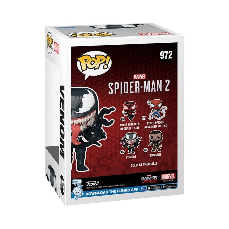 EMP "2 - Venom Vinyl Figur 972" Funko Pop! multicolor von Spider-Man Kostenloser Versand