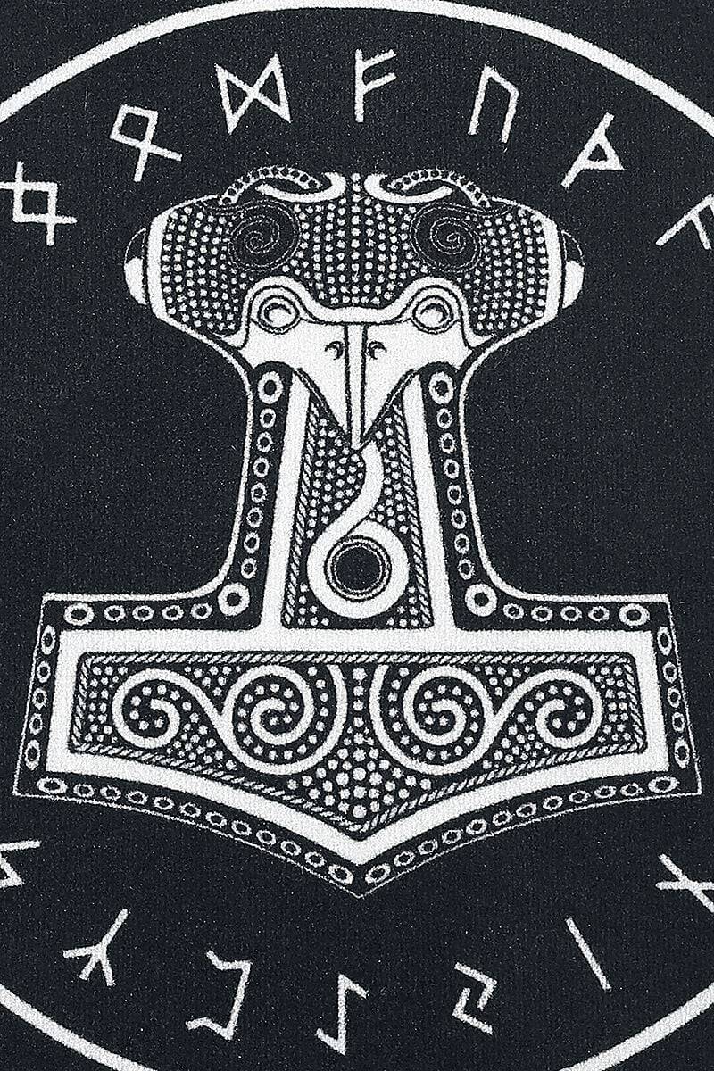EMP "Thor's Hammer" Teppich schwarz von Thor's Hammer Fabrik Onlineshop