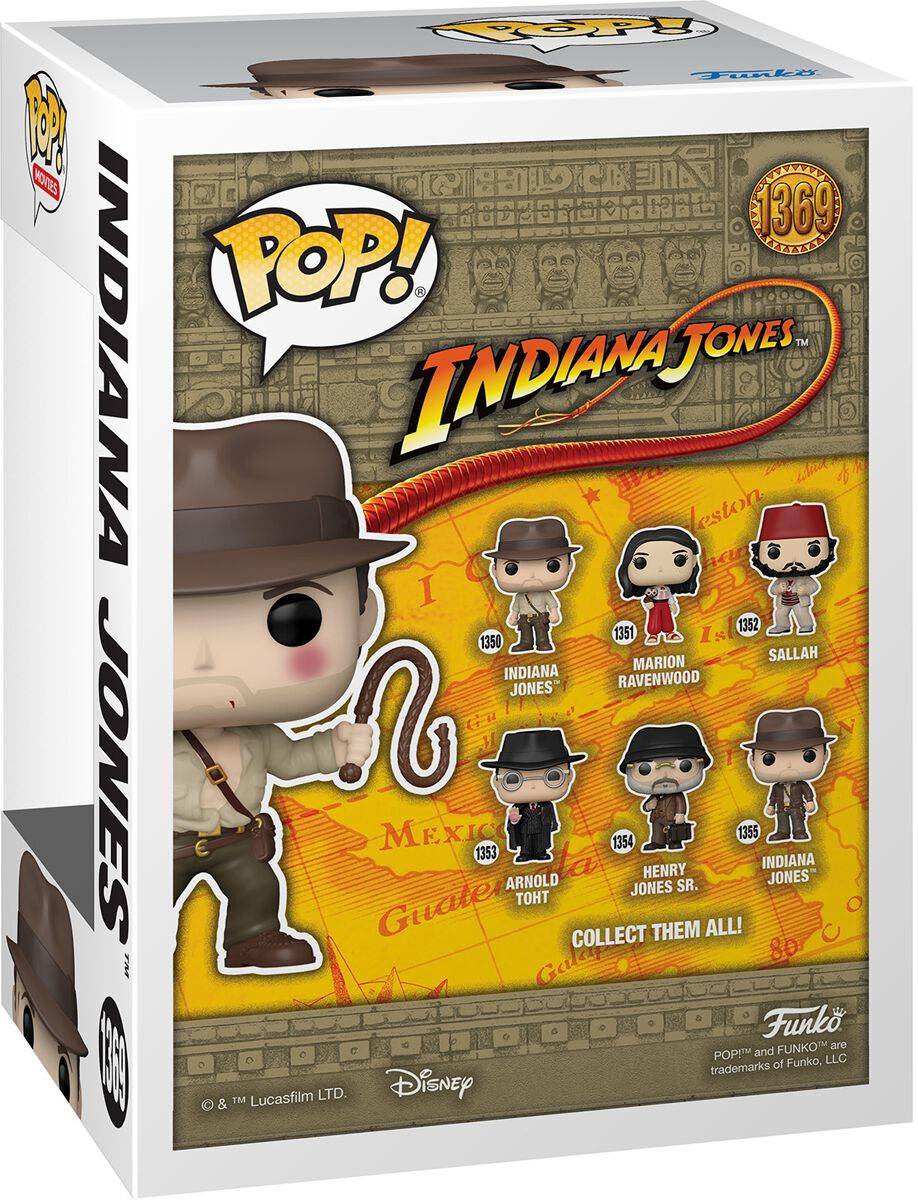 EMP "Indiana Jones und der Tempel des Todes - Indiana Jones Vinyl Figur 1369" Funko Pop! multicolor von Indiana Jones Versandkostenfrei