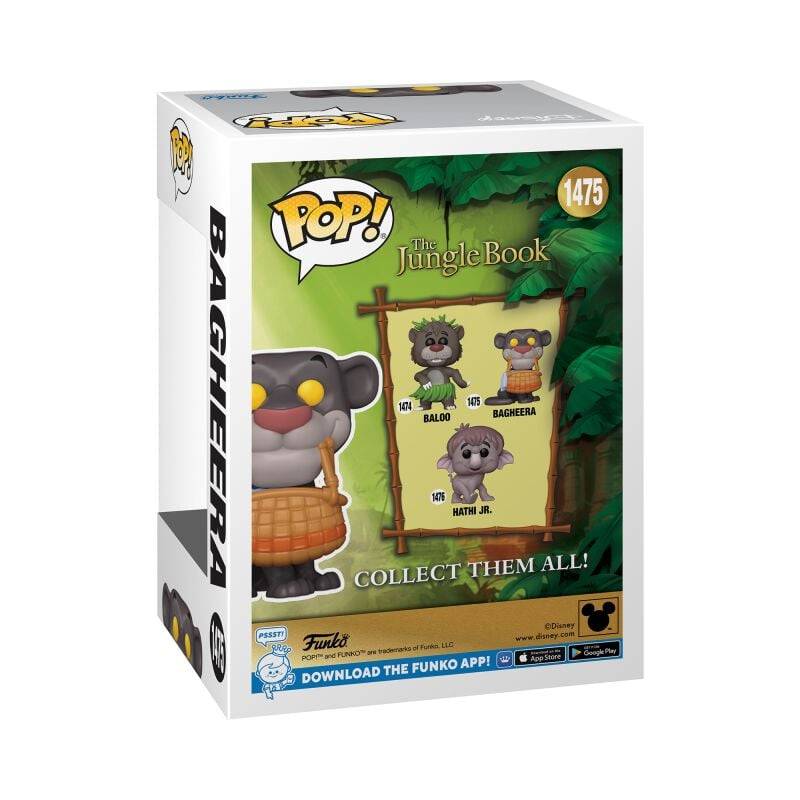 EMP "Bagheera Vinyl Figur 1475" Funko Pop! multicolor von Das Dschungelbuch Begrenztes Angebot