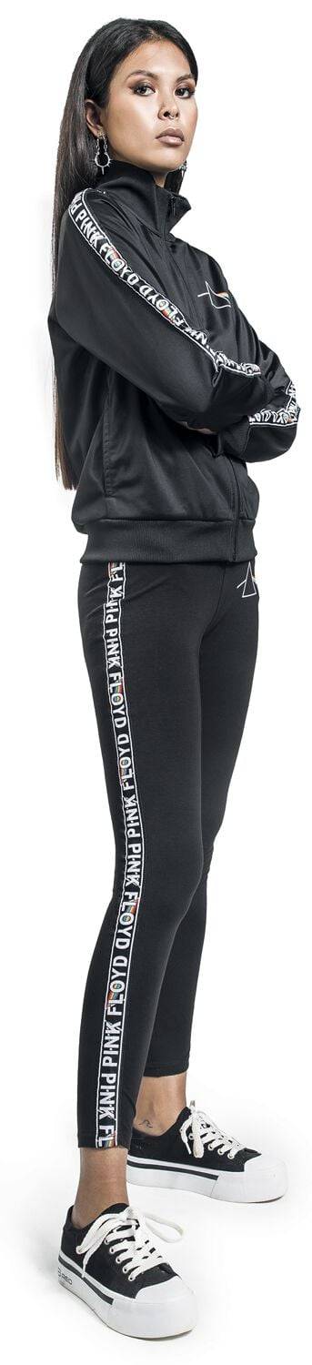 EMP "Amplified Collection - Ladies Cotton Taped Yoga Leggings" Leggings schwarz von Pink Floyd Preisnachlass