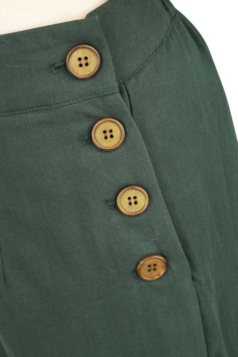 EMP "Pretty Perfect Trousers" Stoffhose grün von Banned Retro Black Friday