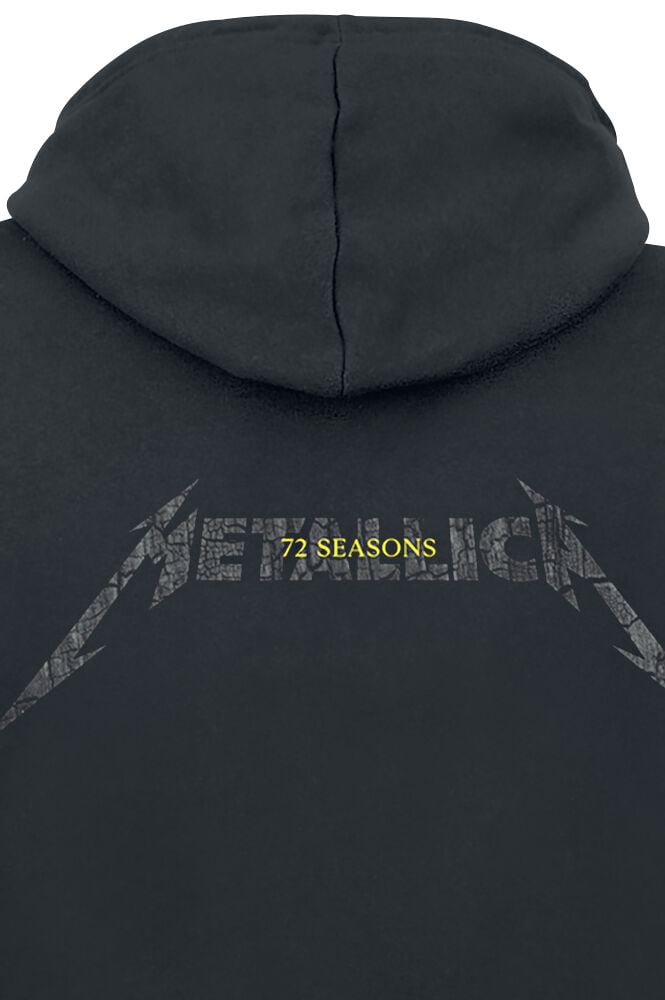 EMP "Charred 72 (M72)" Kapuzenpullover schwarz von Metallica Heißer Verkauf
