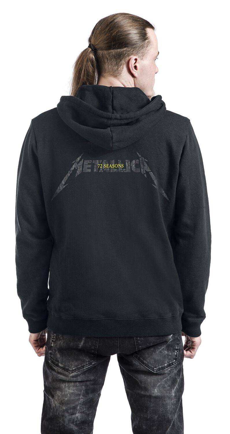 EMP "Charred 72 (M72)" Kapuzenpullover schwarz von Metallica Heißer Verkauf