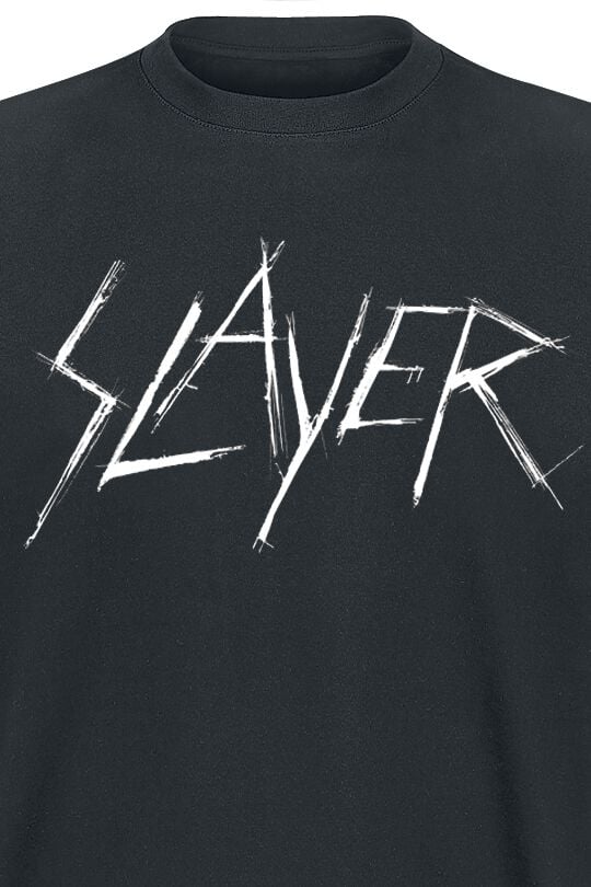 EMP "Scratchy Logo" T-Shirt schwarz von Slayer Top Angebot