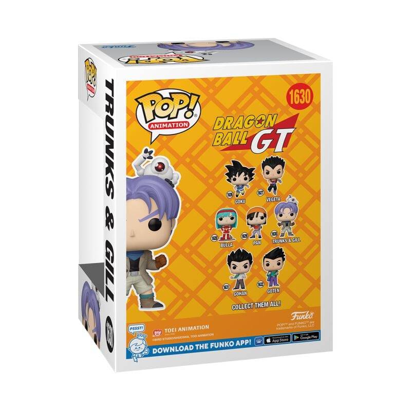 EMP "GT - Trunks & Gill Vinyl Figur 1630" Funko Pop! multicolor von Dragon Ball Black Friday Preise
