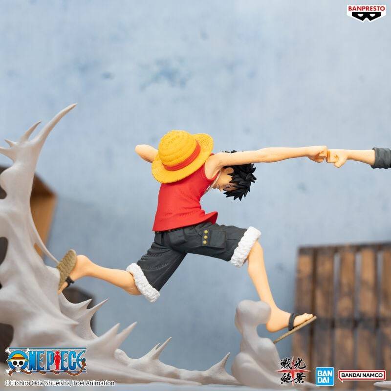 EMP "Banpresto - Monkey D. Luffy (Senkozekkei)" Sammelfiguren multicolor von One Piece im Angebot