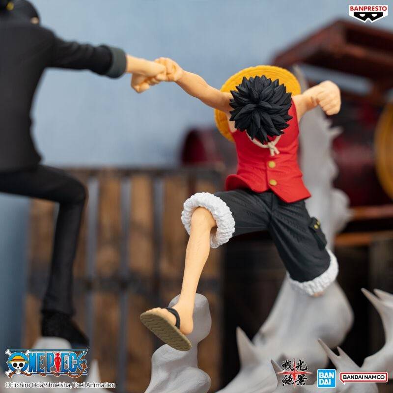 EMP "Banpresto - Monkey D. Luffy (Senkozekkei)" Sammelfiguren multicolor von One Piece im Angebot