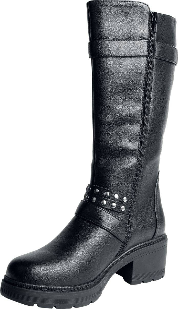 EMP Stiefel schwarz von Gothicana by EMP Limitierter Zeitrabatt