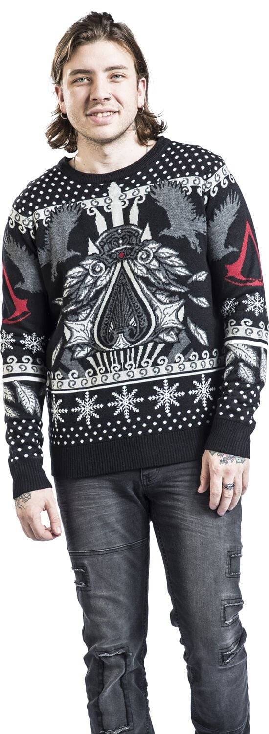 EMP "Emblem" Weihnachtspullover multicolor von Assassin's Creed Flash Sale