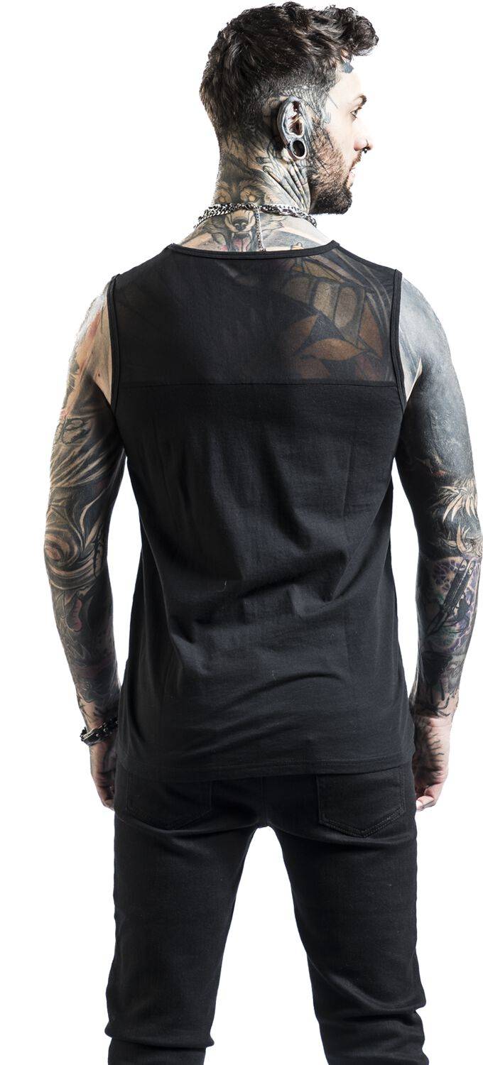 EMP Tank-Top schwarz von Gothicana by EMP Neuheiten