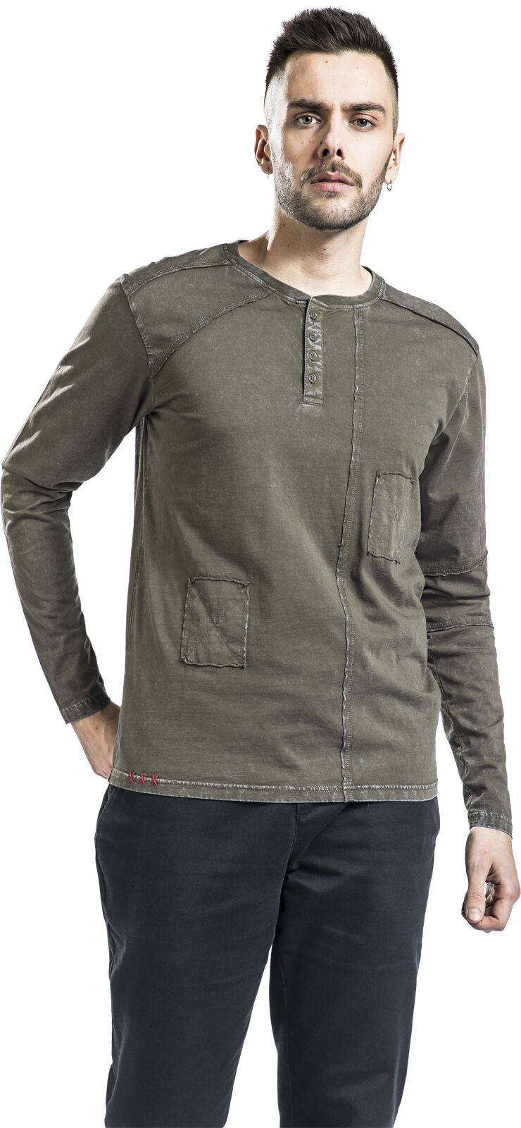 EMP Langarmshirt grün von Rock Rebel by EMP Bestseller