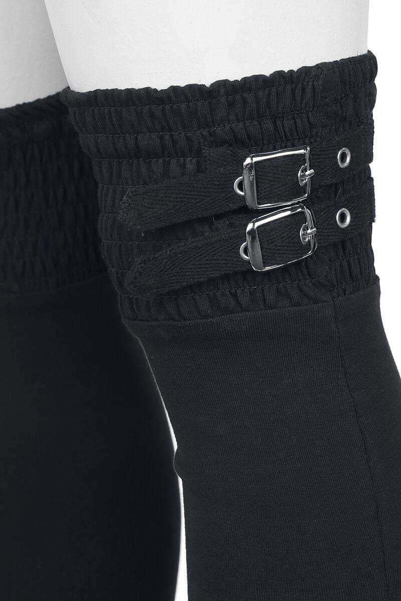 EMP Kniestrümpfe schwarz von Gothicana by EMP Tägliche Deals