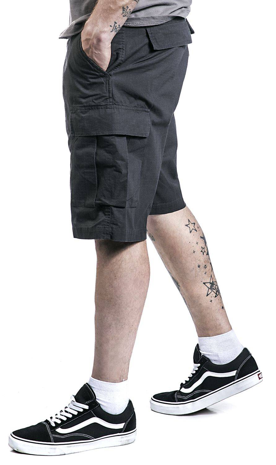 EMP "BDU Ripstop Short" Short anthrazit von Brandit Kostenlose Rückgabe