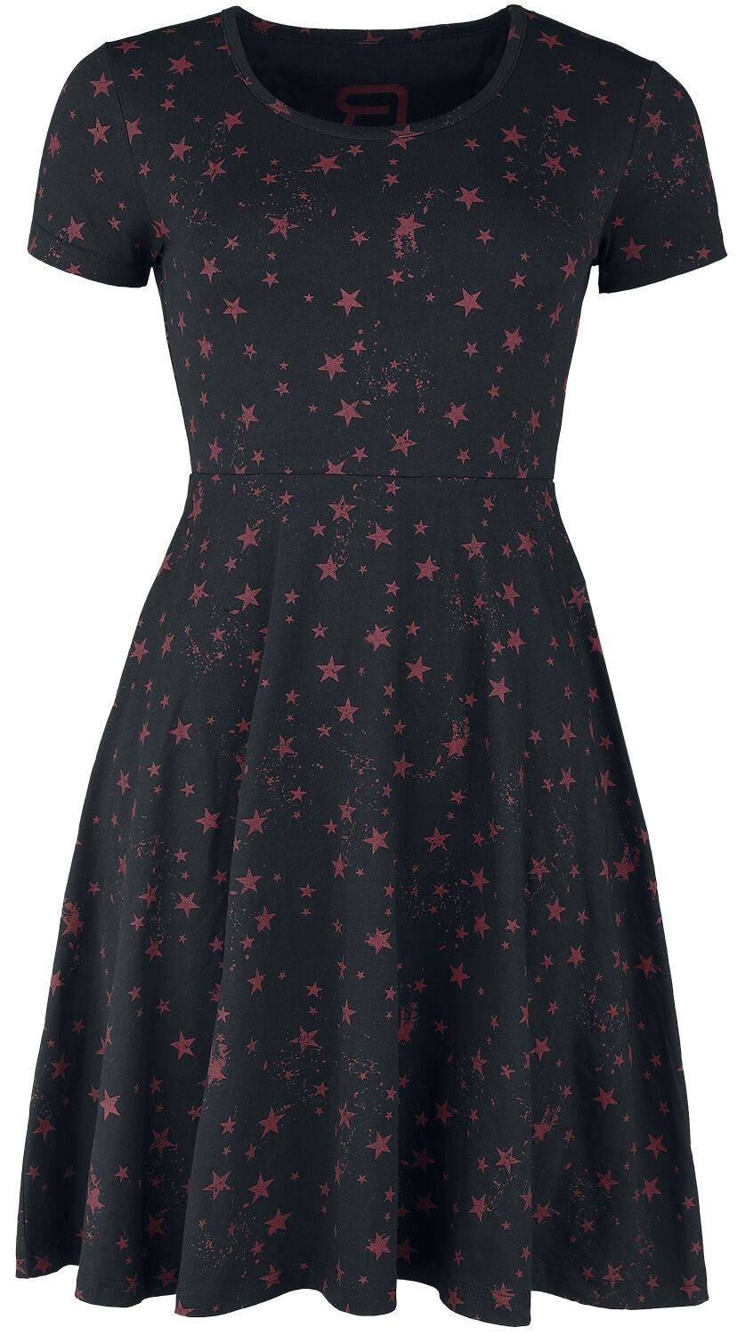 EMP Kurzes Kleid schwarz/rot von RED by EMP Super Rabatt