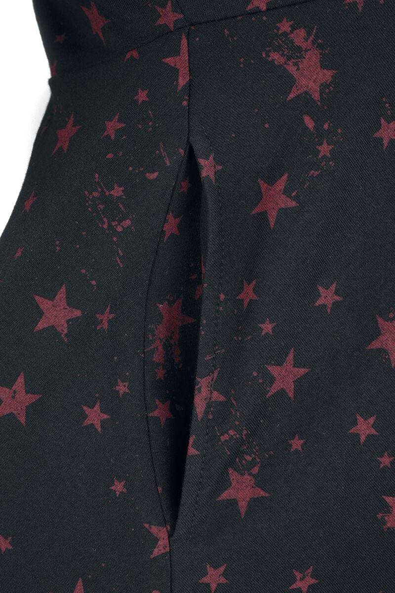 EMP Kurzes Kleid schwarz/rot von RED by EMP Super Rabatt