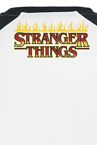 EMP "Hellfire Club" T-Shirt weiß/schwarz von Stranger Things Riesige Rabatte
