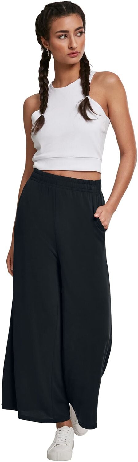 EMP "Ladies Modal Culotte" Stoffhose schwarz von Urban Classics Fabrikladen