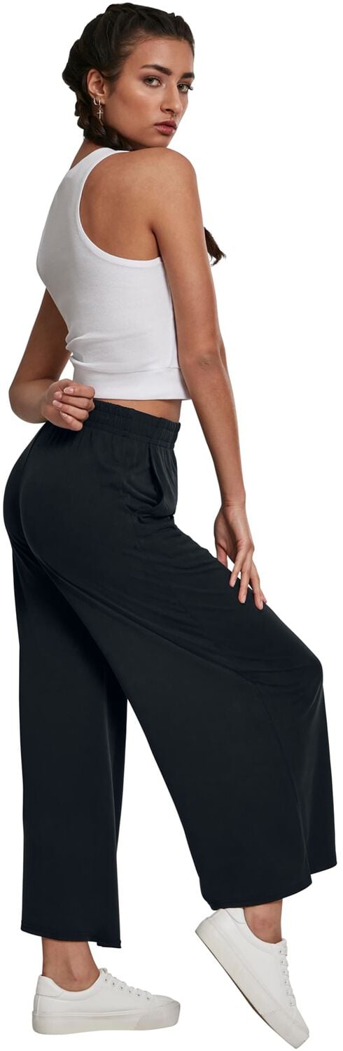 EMP "Ladies Modal Culotte" Stoffhose schwarz von Urban Classics Fabrikladen