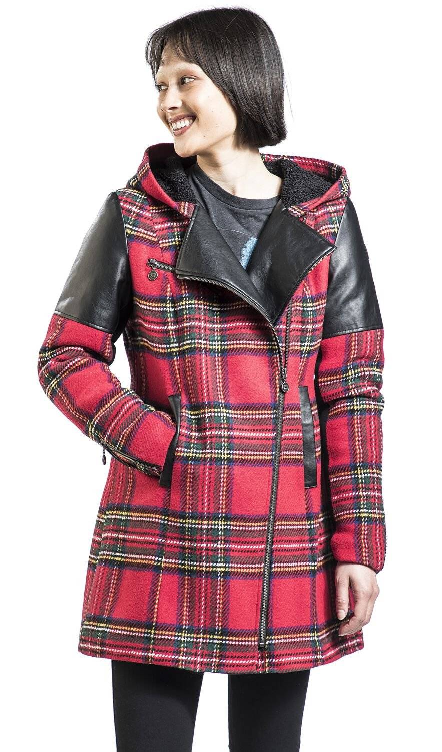 EMP Übergangsjacke schwarz/rot von RED by EMP Begrenzt auf 3 Tage
