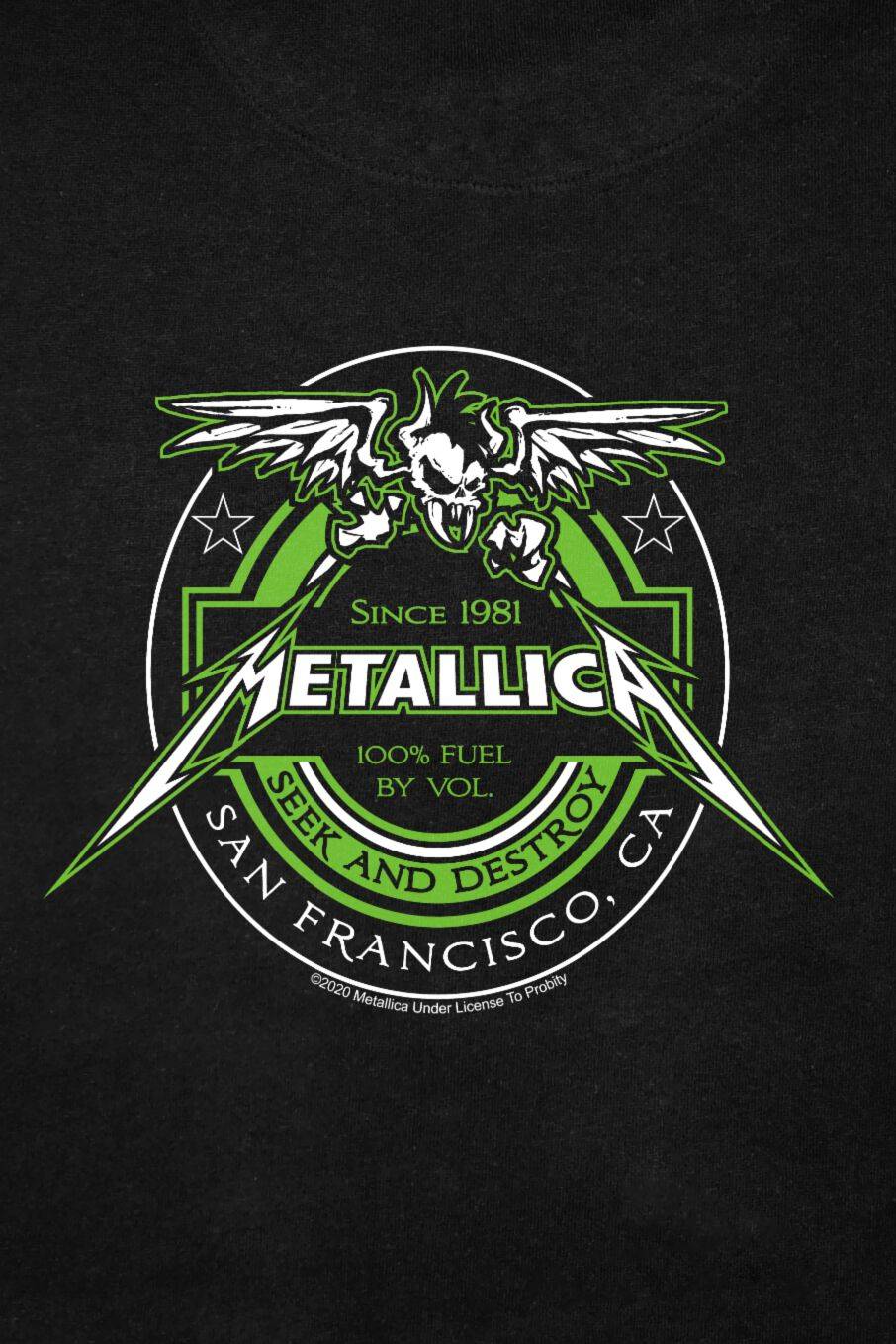 EMP "Metal-Kids - Fuel" Kinder-Kapuzenjacke schwarz von Metallica zollfrei