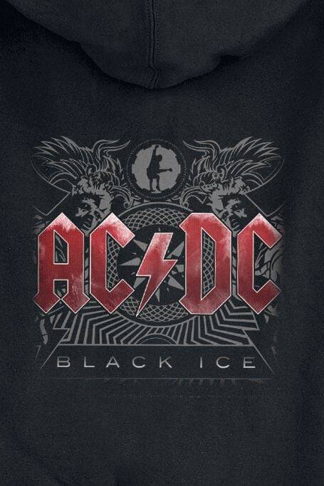 EMP "Metal-Kids - Black Ice" Baby-Kapuzenjacke schwarz von AC/DC Fabrikpreis