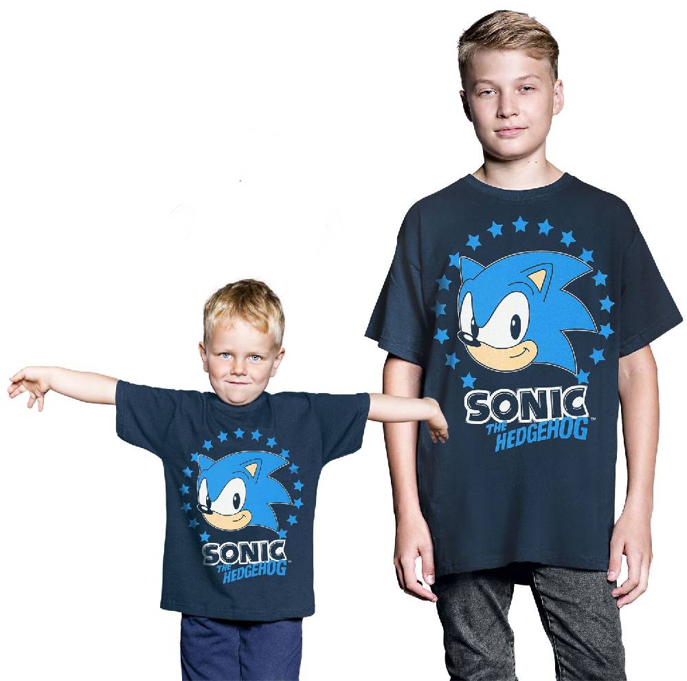 EMP "Kids - Stars" T-Shirt blau von Sonic The Hedgehog Rabatt