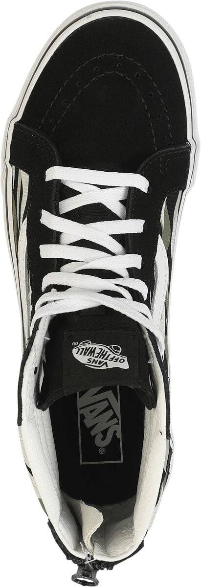 EMP "SK8-HI Zip Flame Camo" Kinder Sneaker schwarz/grau von Vans Kids Großer Ausverkauf