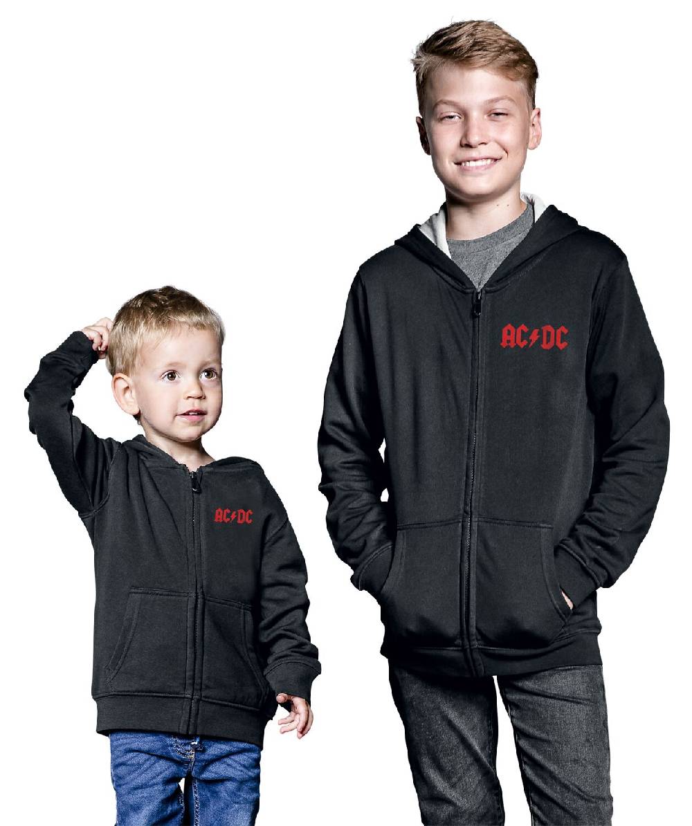 EMP "Metal-Kids - Black Ice" Kinder-Kapuzenjacke schwarz von AC/DC Black Friday