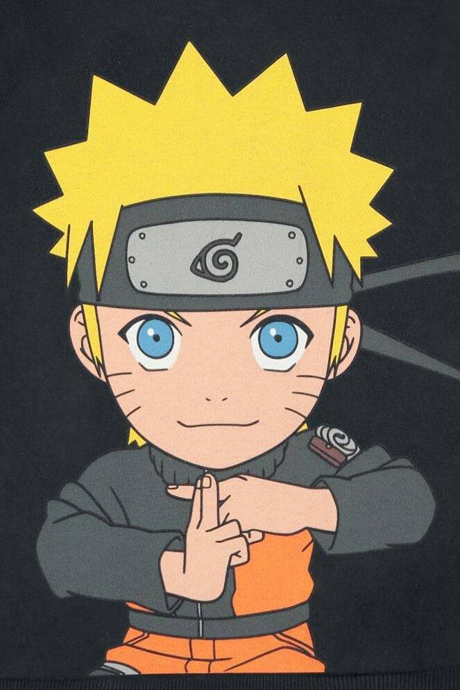 EMP "Kids - Shippuden - Naruto Uzumaki" Sweatshirt schwarz von Naruto Jubiläumsangebot