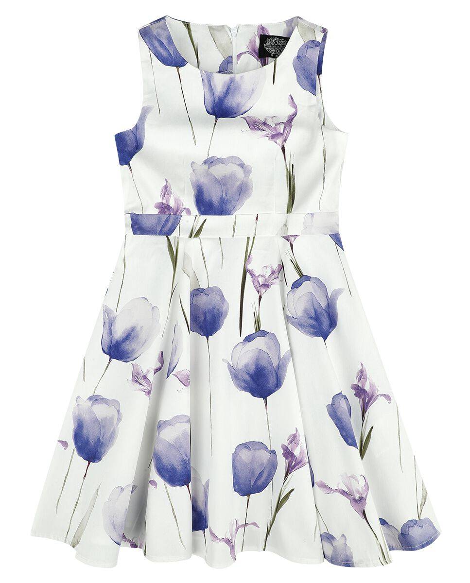 EMP "Girls Flower Tea Dress" Kleid weiß/lila von H&R London Blitzangebot