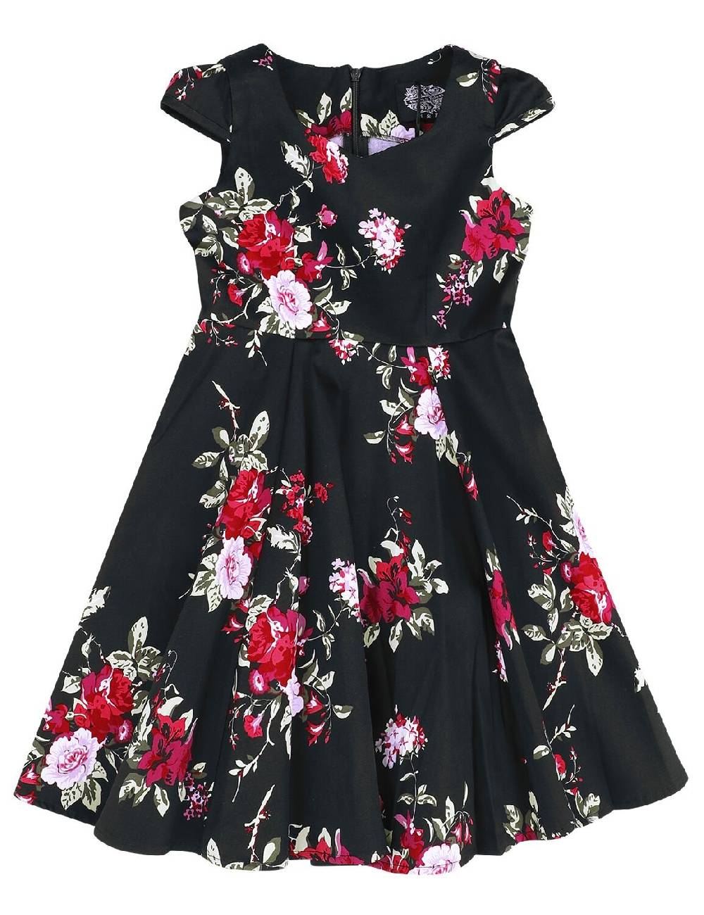 EMP "Girls Royal Ballet Tea Dress" Kleid schwarz/multicolor von H&R London Große Rabatte