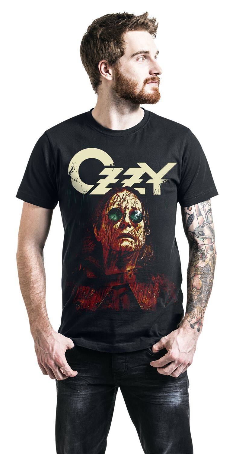EMP "Black rain" T-Shirt schwarz von Ozzy Osbourne VIP-Rabatte