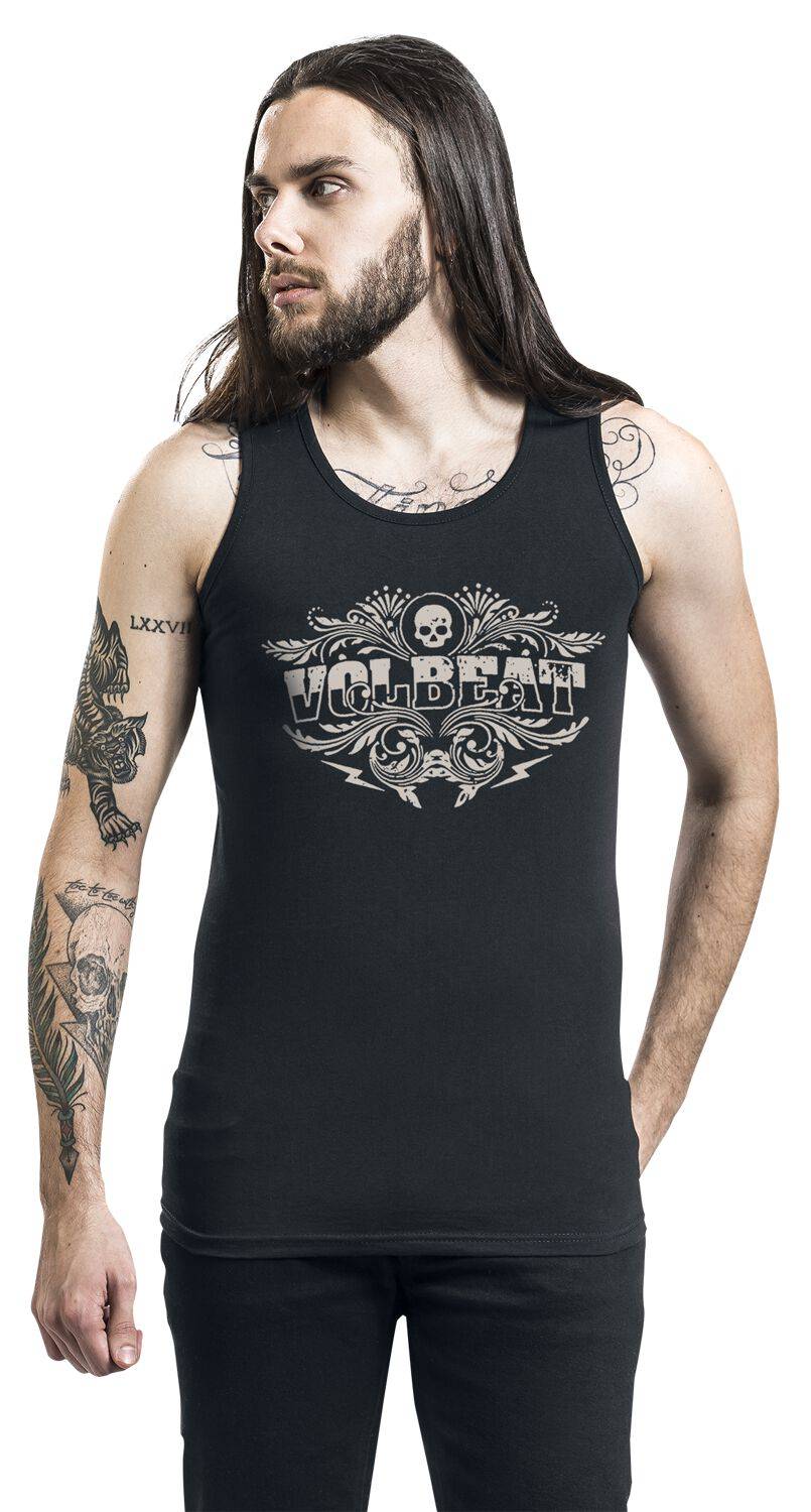 EMP "Ornamental" Tank-Top schwarz von Volbeat Letzte 3 Tage