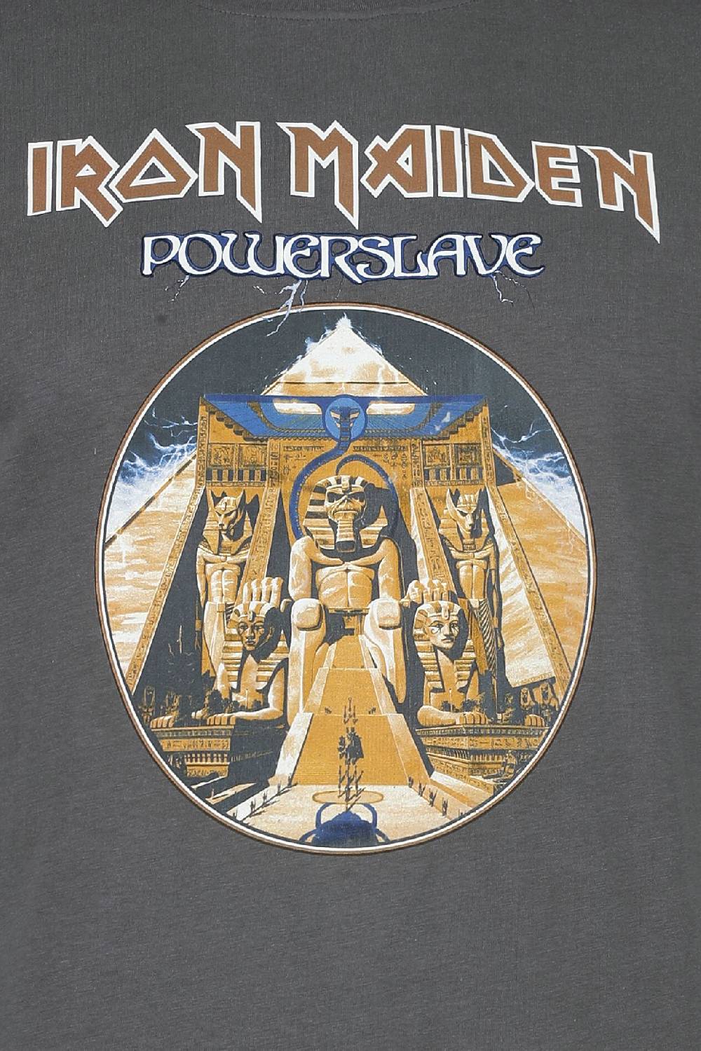 EMP "Powerslave" T-Shirt grau von Iron Maiden Super Rabatt