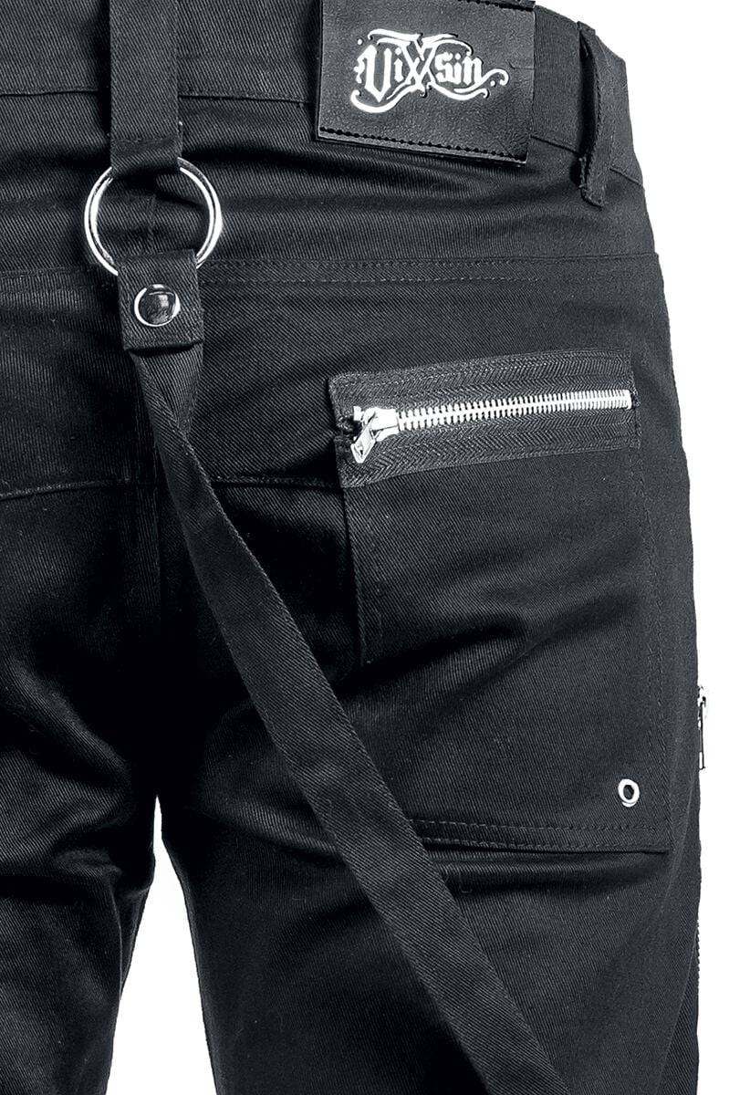 EMP "Ice Breaker" Jeans schwarz von Vixxsin 50% Rabatt mit kostenlosem Versand